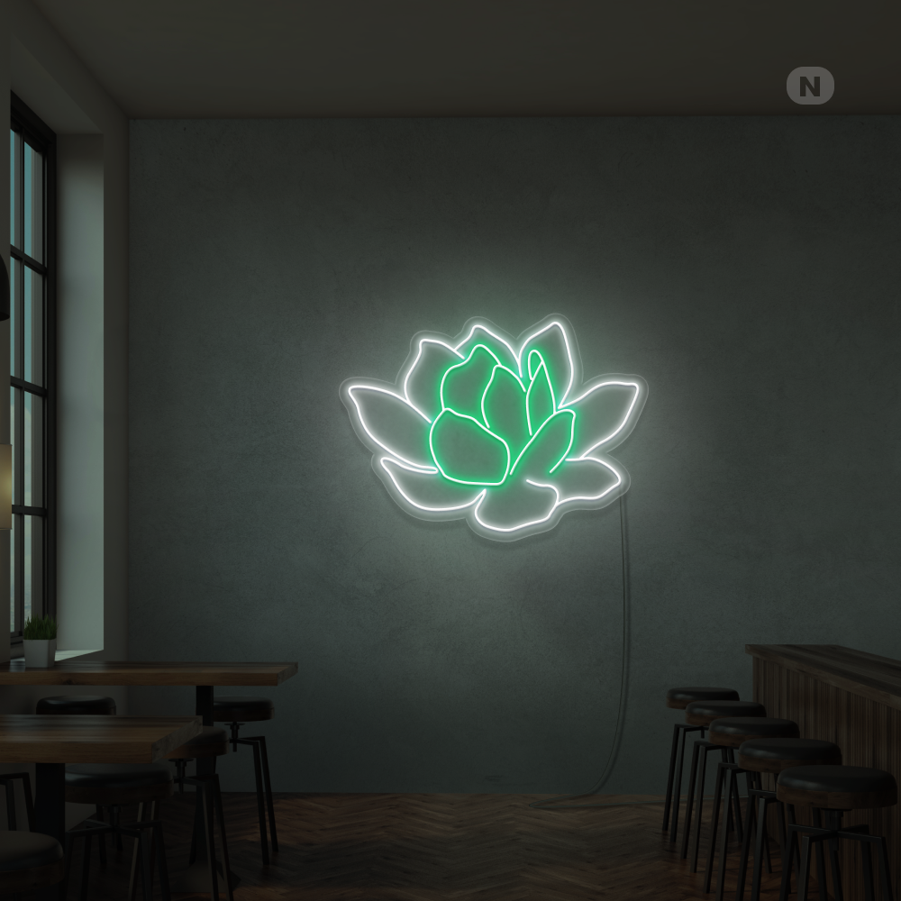 Neon Verlichting Bloem