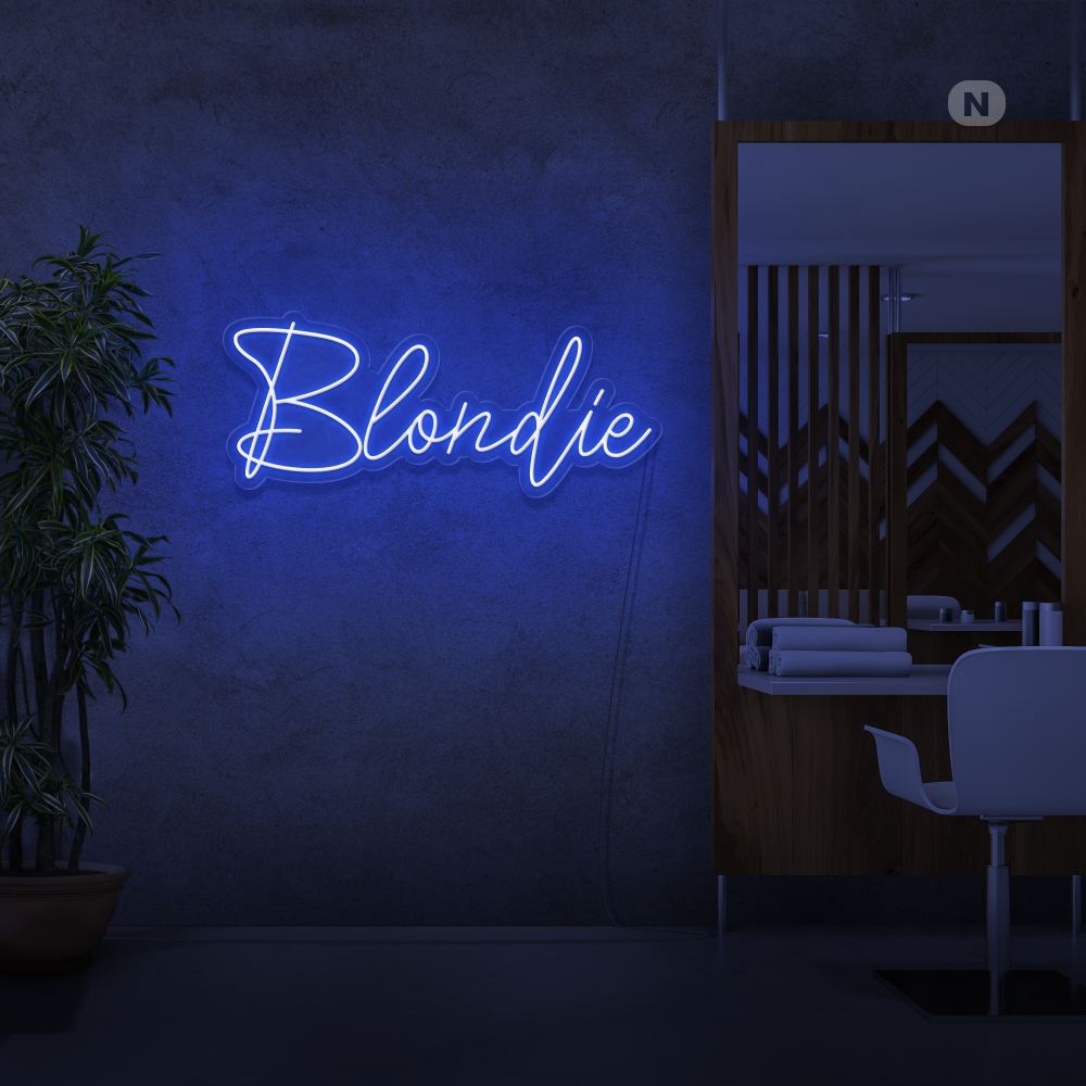Neon Verlichting Blondie