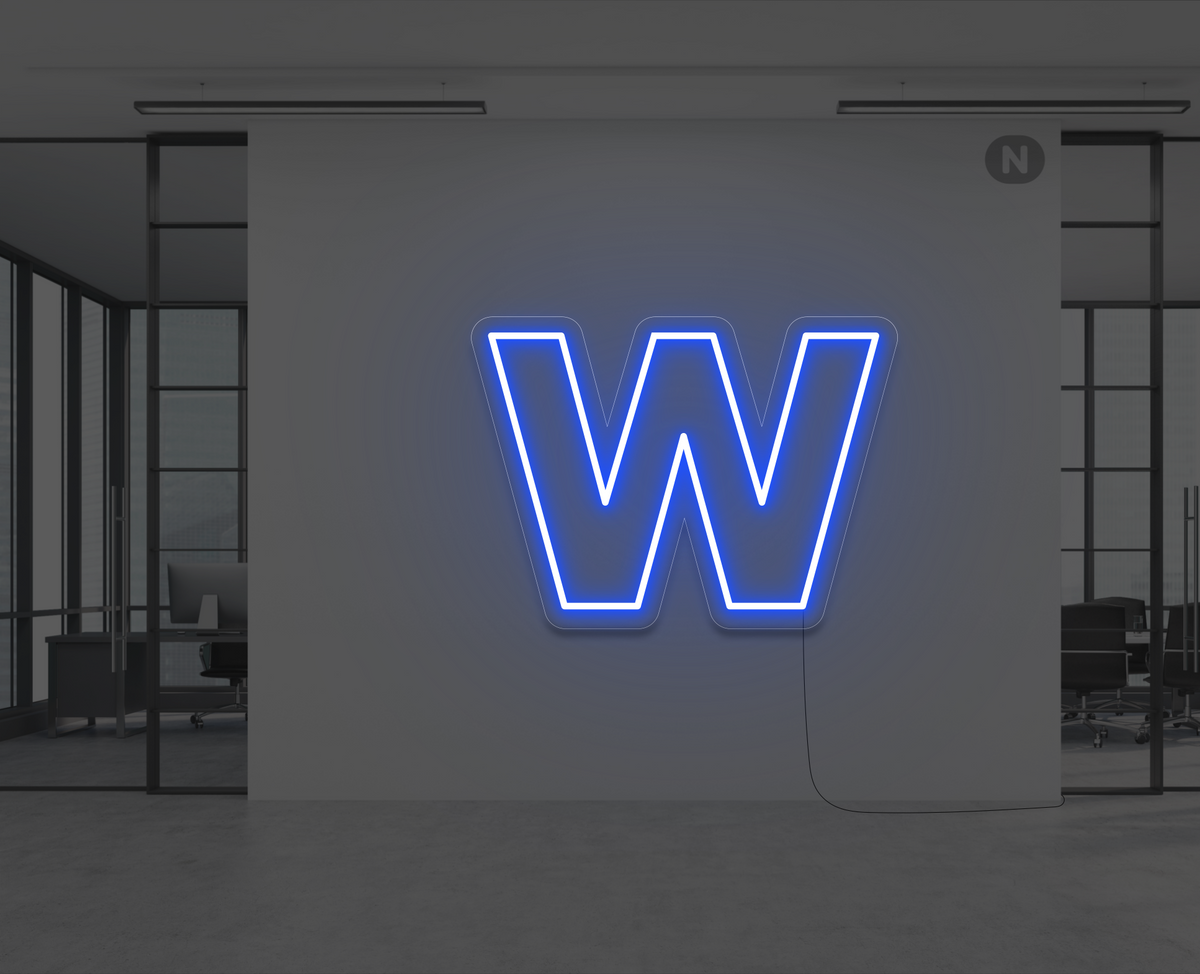 neon-letter-w-blauw