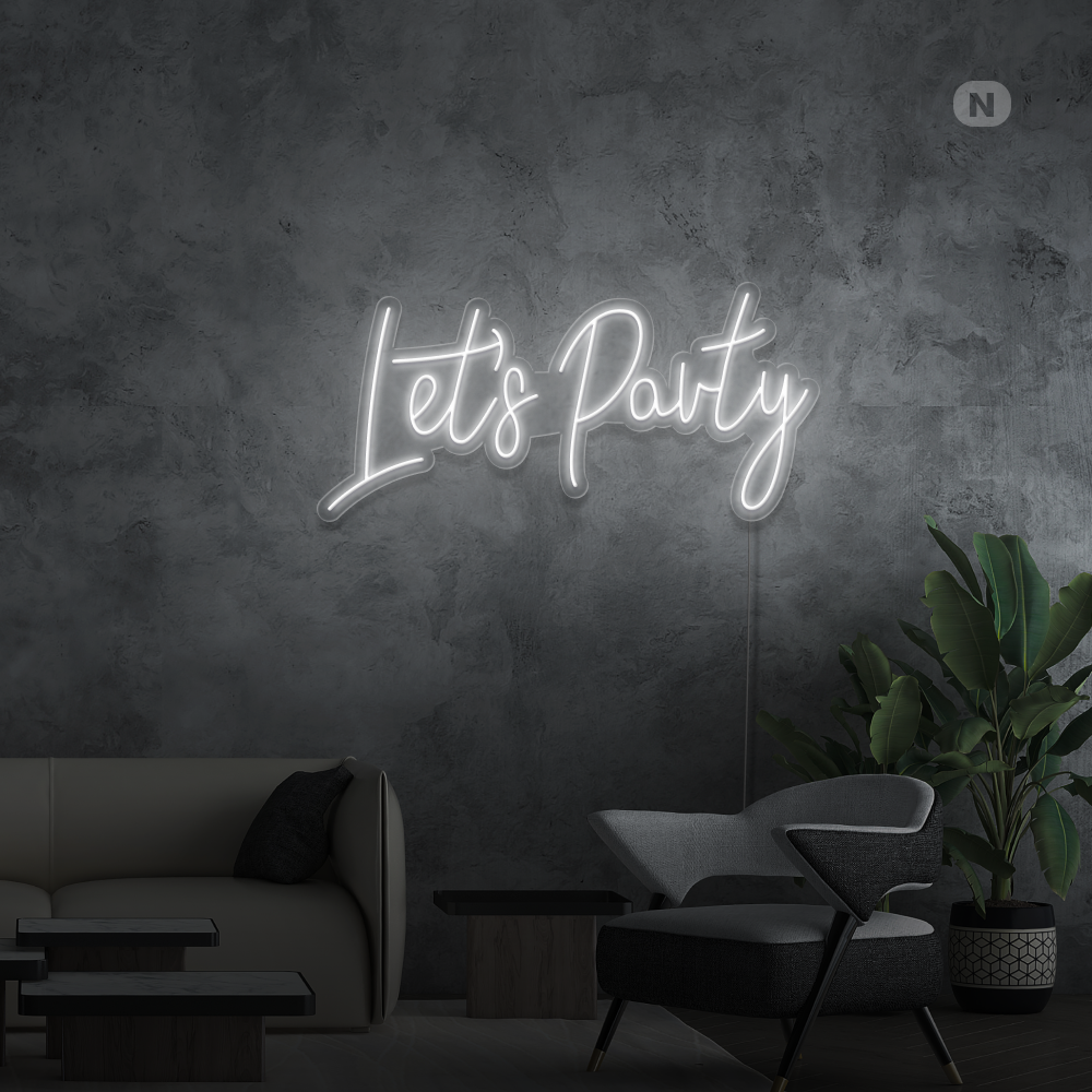 Neon Verlichting Let's Party