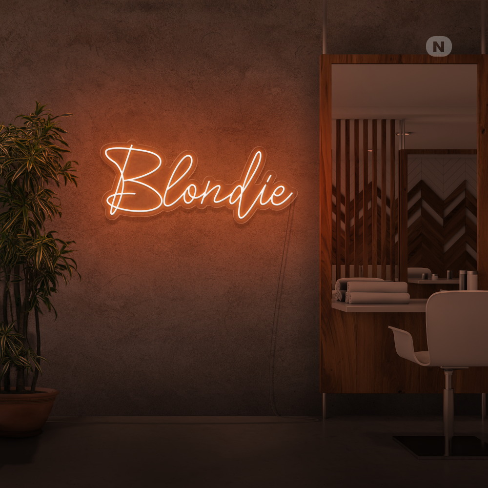 Neon Verlichting Blondie