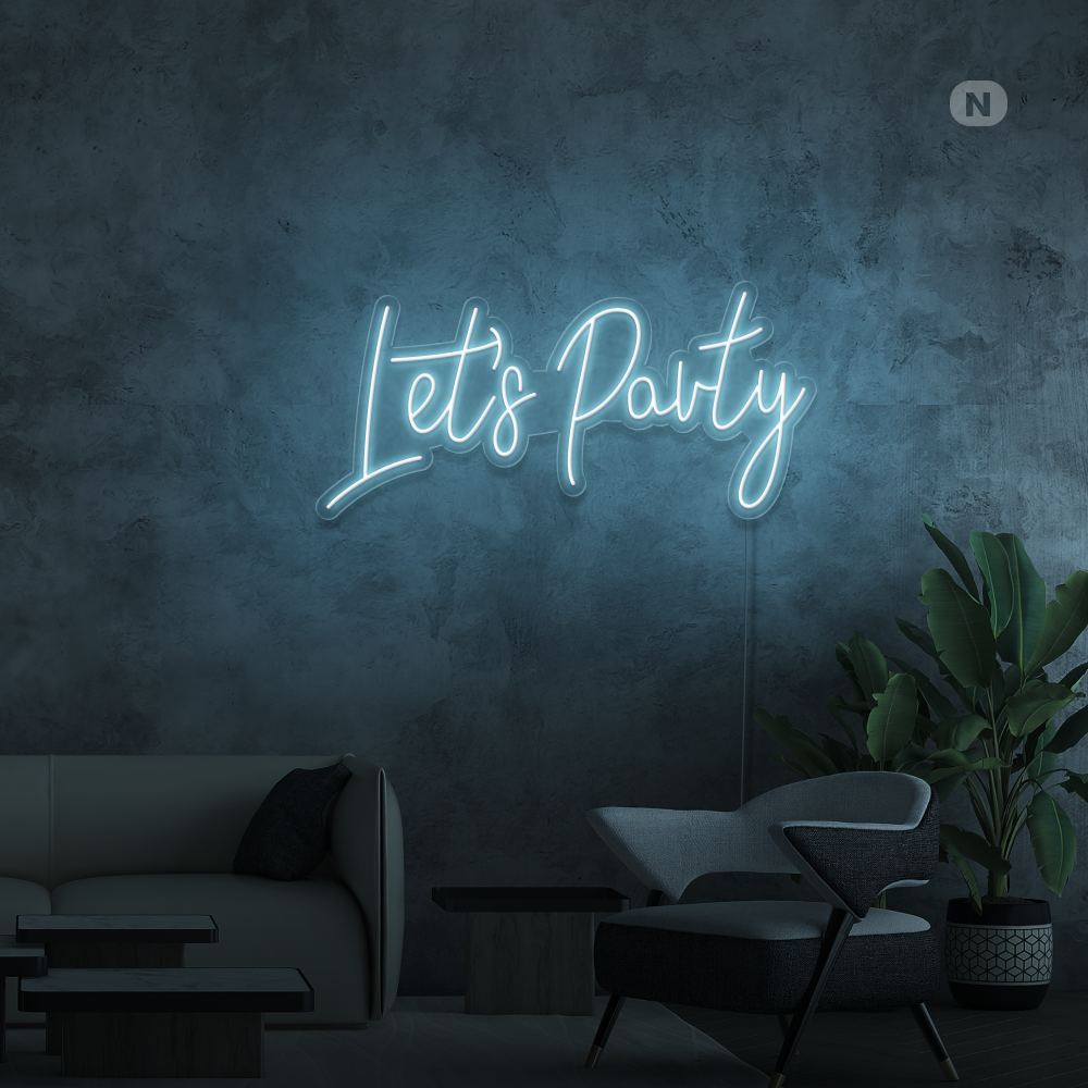 Neon Verlichting Let's Party
