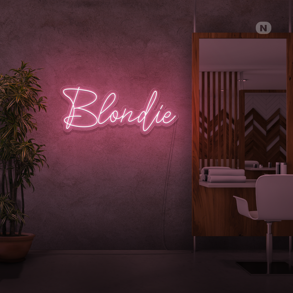 Neon Verlichting Blondie