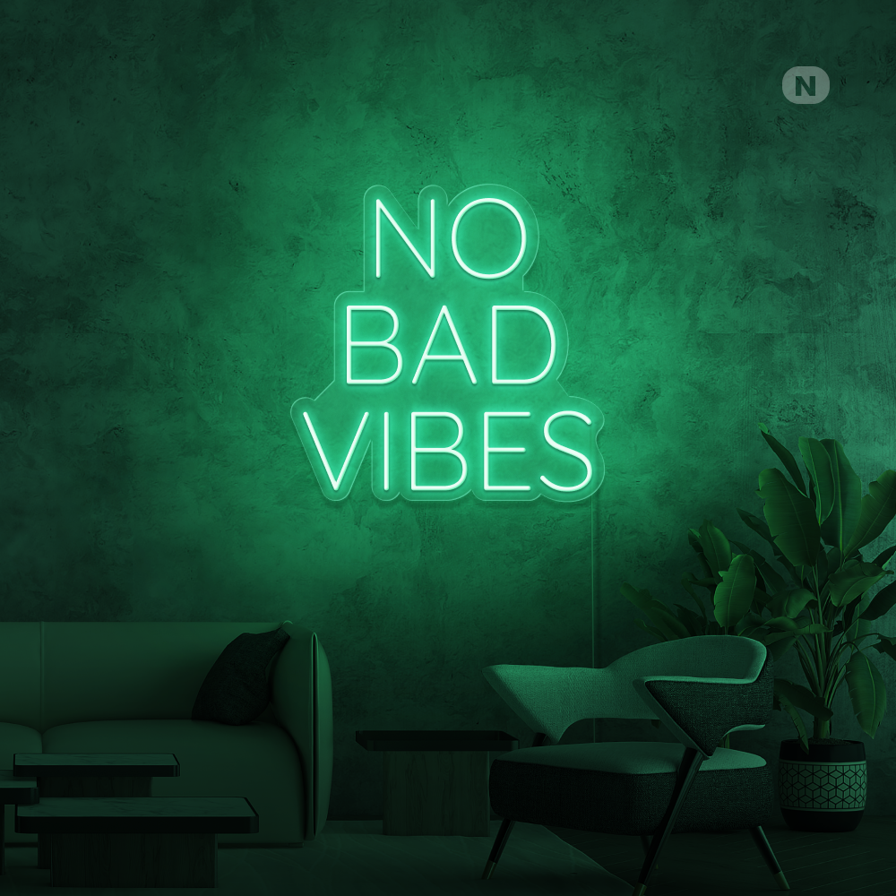 Neon Verlichting No Bad Vibes